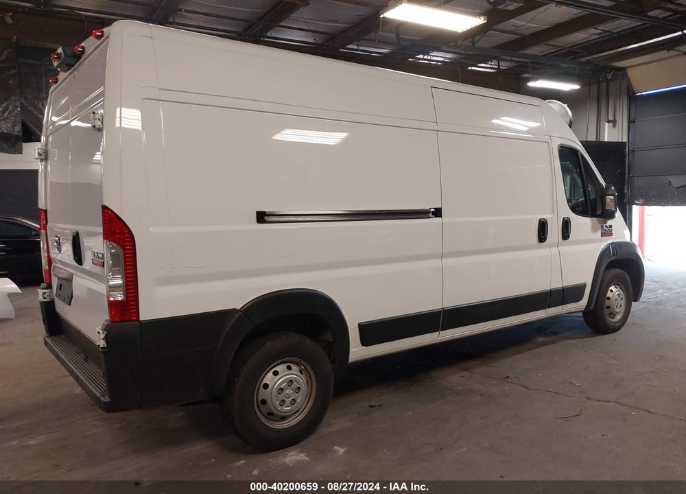 2021 RAM PROMASTER 2500 HIGH ROOF 159 WB VIN: 3C6LRVDG1ME565630
