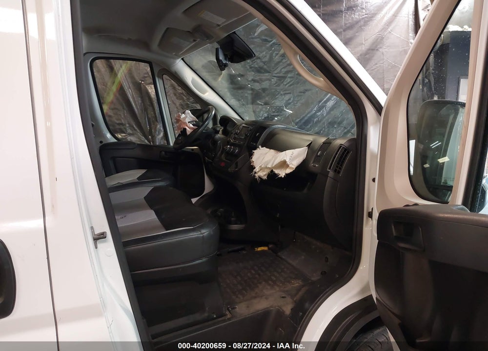 2021 RAM PROMASTER 2500 HIGH ROOF 159 WB VIN: 3C6LRVDG1ME565630