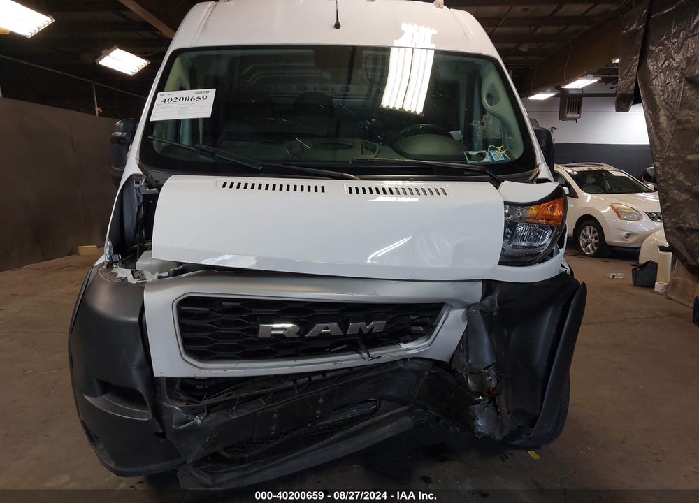 2021 RAM PROMASTER 2500 HIGH ROOF 159 WB VIN: 3C6LRVDG1ME565630