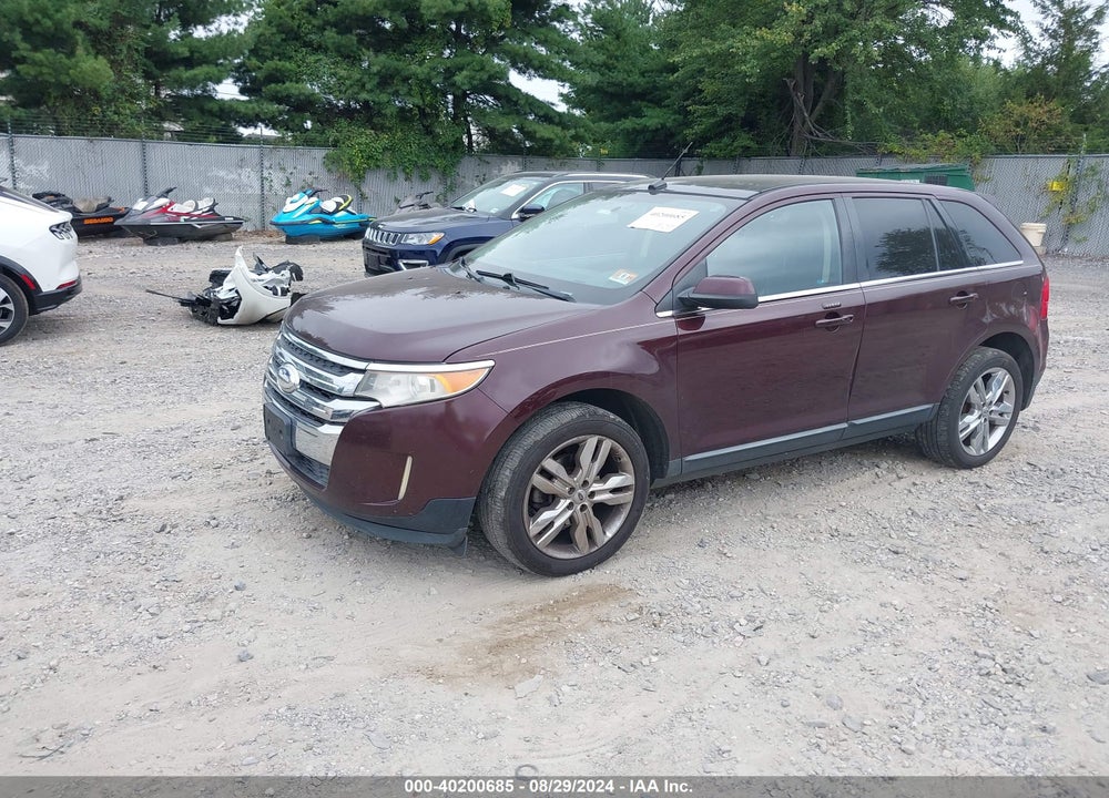 2011 FORD EDGE LIMITED VIN: 2FMDK3KCXBBB12919