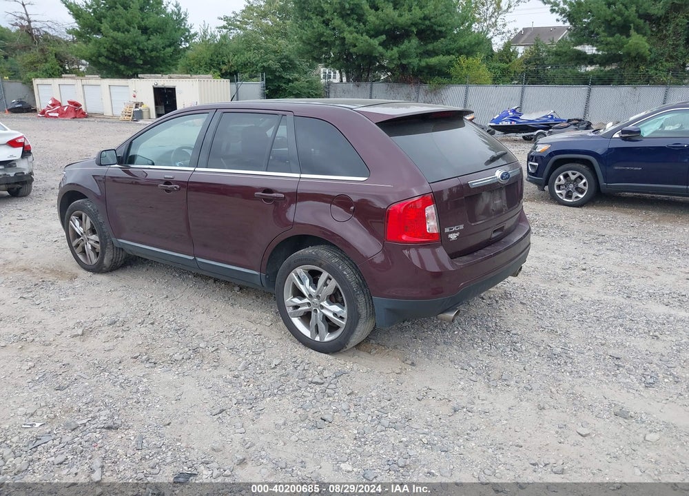 2011 FORD EDGE LIMITED VIN: 2FMDK3KCXBBB12919