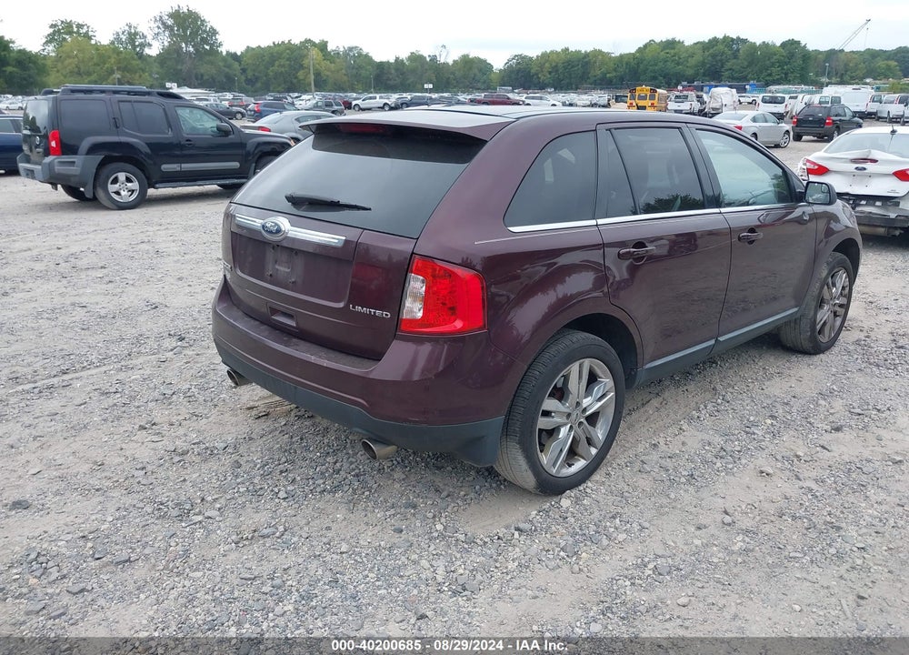 2011 FORD EDGE LIMITED VIN: 2FMDK3KCXBBB12919