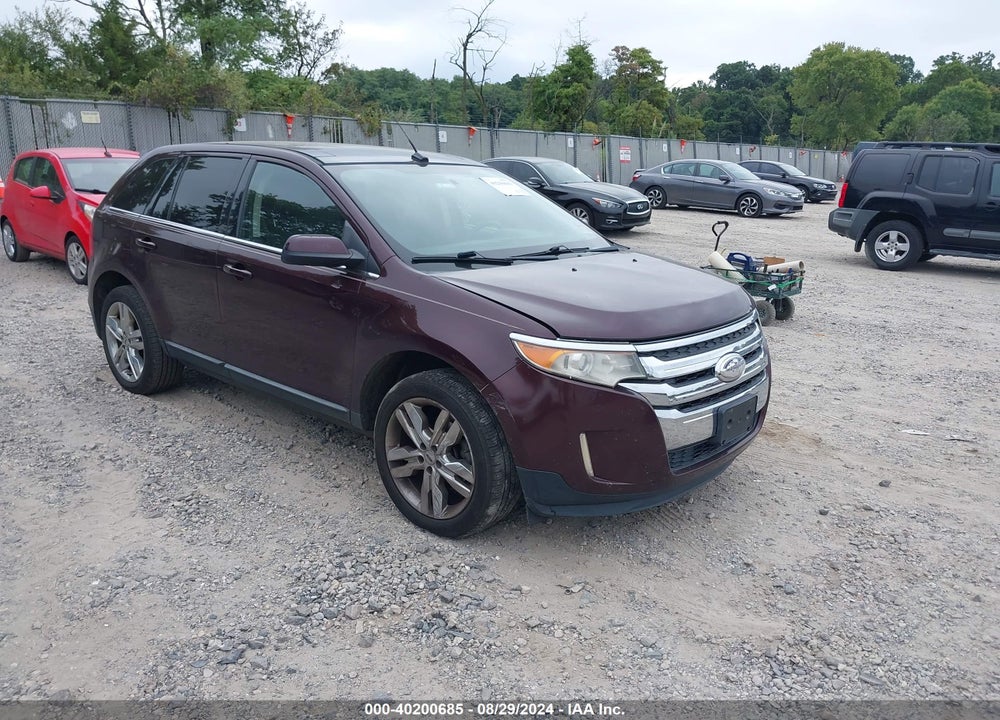 2011 FORD EDGE LIMITED VIN: 2FMDK3KCXBBB12919