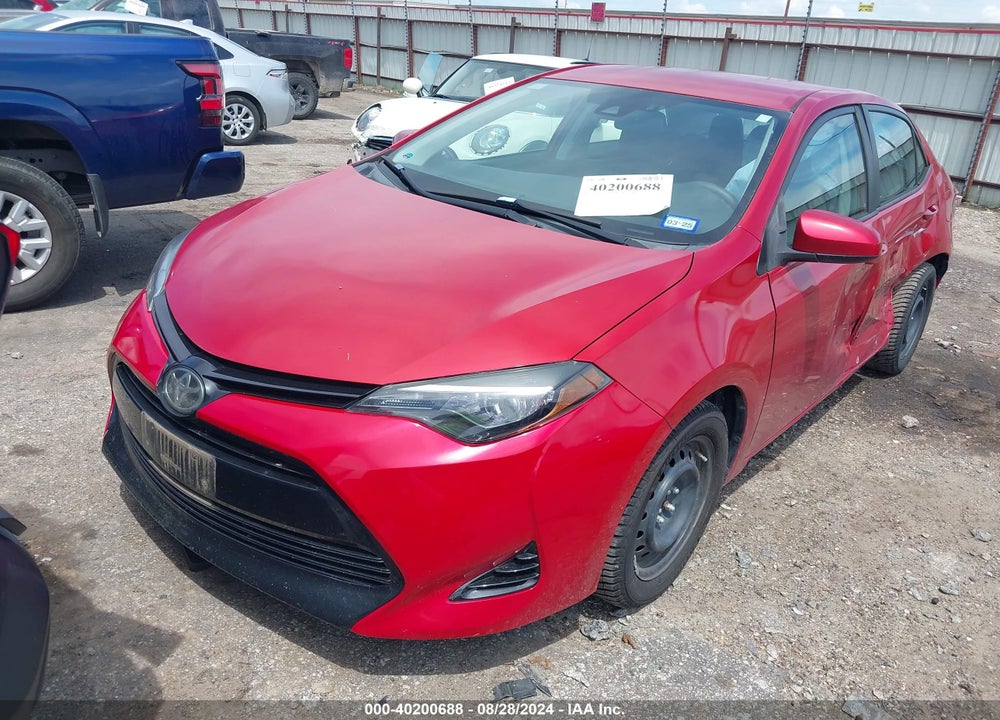2017 TOYOTA COROLLA LE VIN: 5YFBURHE9HP657513