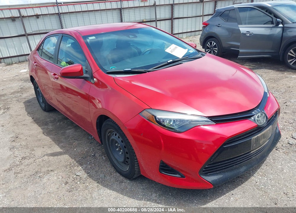 2017 TOYOTA COROLLA LE VIN: 5YFBURHE9HP657513