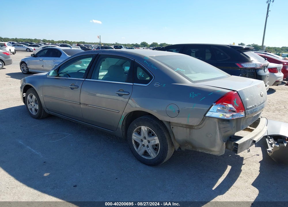 2006 CHEVROLET IMPALA LT VIN: 2G1WT58K469402938