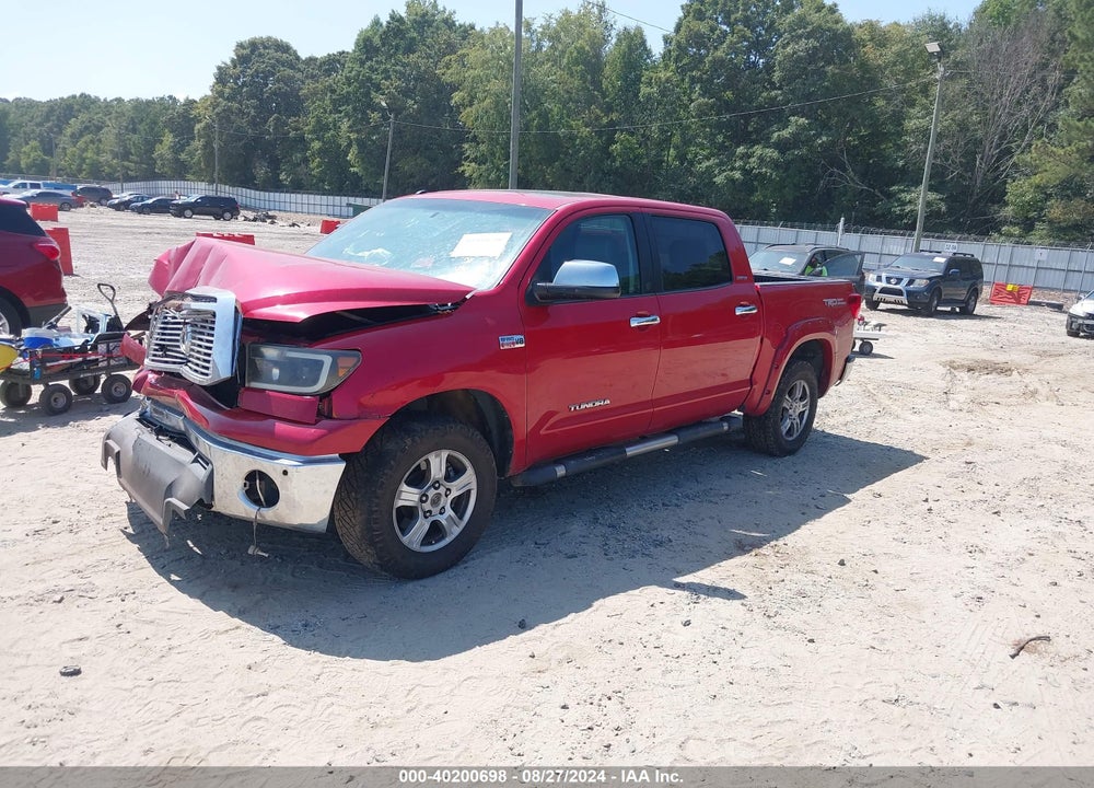 2012 TOYOTA TUNDRA LIMITED 5.7L V8 VIN: 5TFHW5F16CX259926