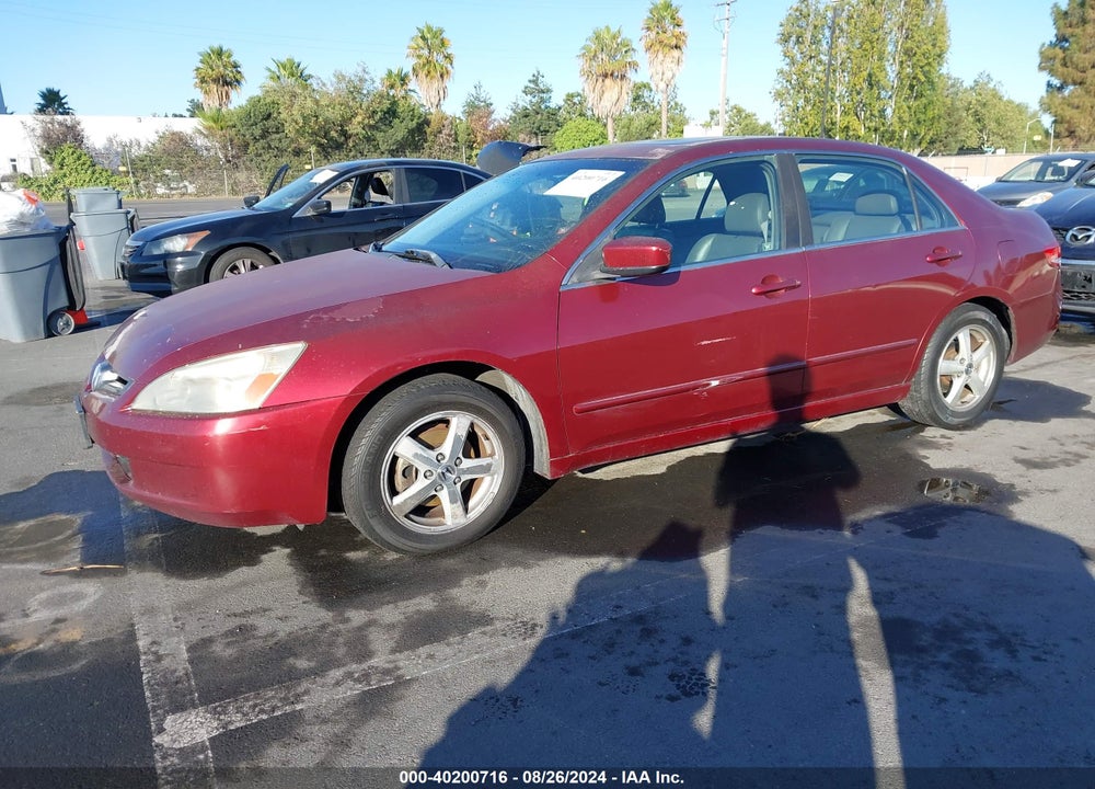 2003 HONDA ACCORD 2.4 EX VIN: JHMCM56613C031978