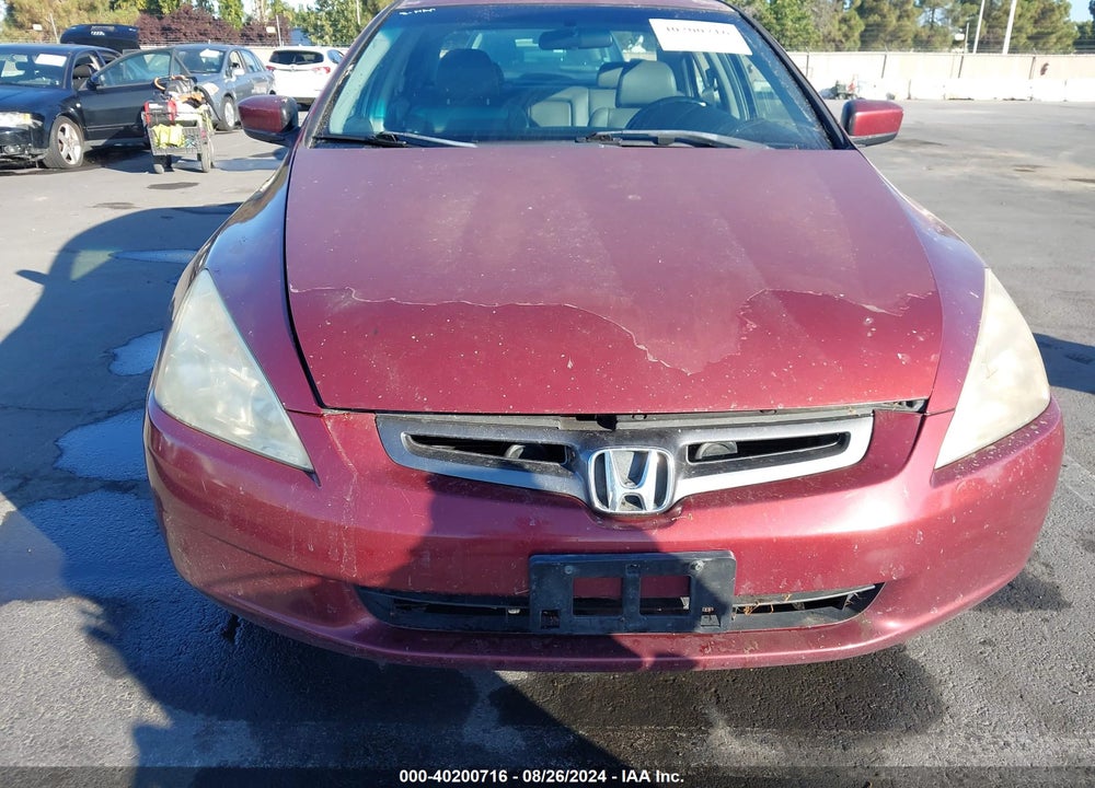 2003 HONDA ACCORD 2.4 EX VIN: JHMCM56613C031978