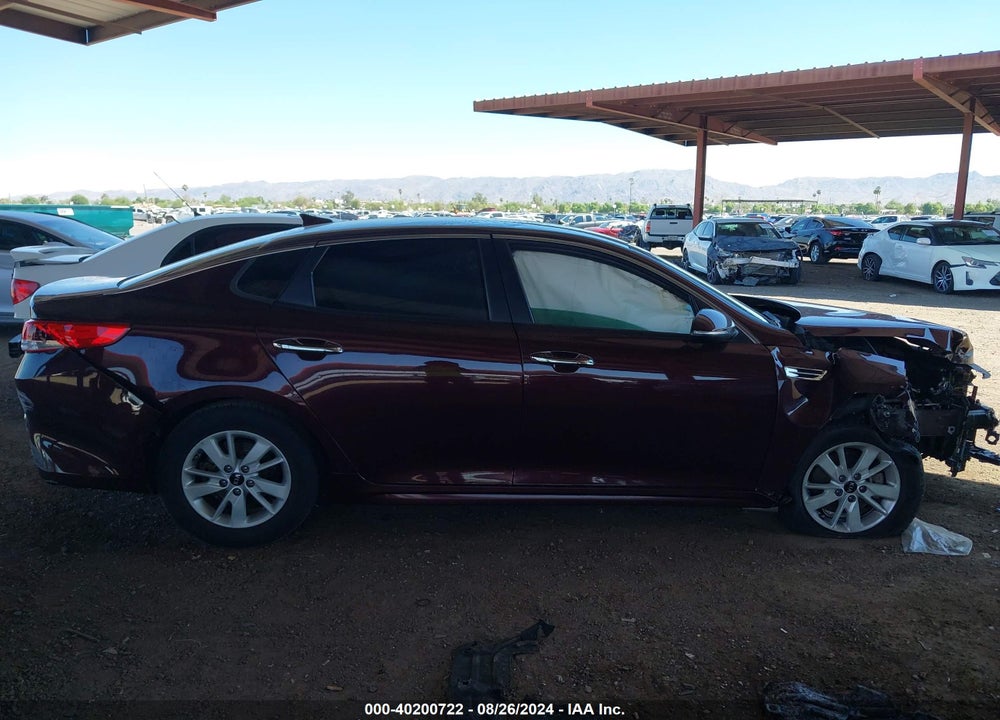 2018 KIA OPTIMA LX VIN: 5XXGT4L33JG218243