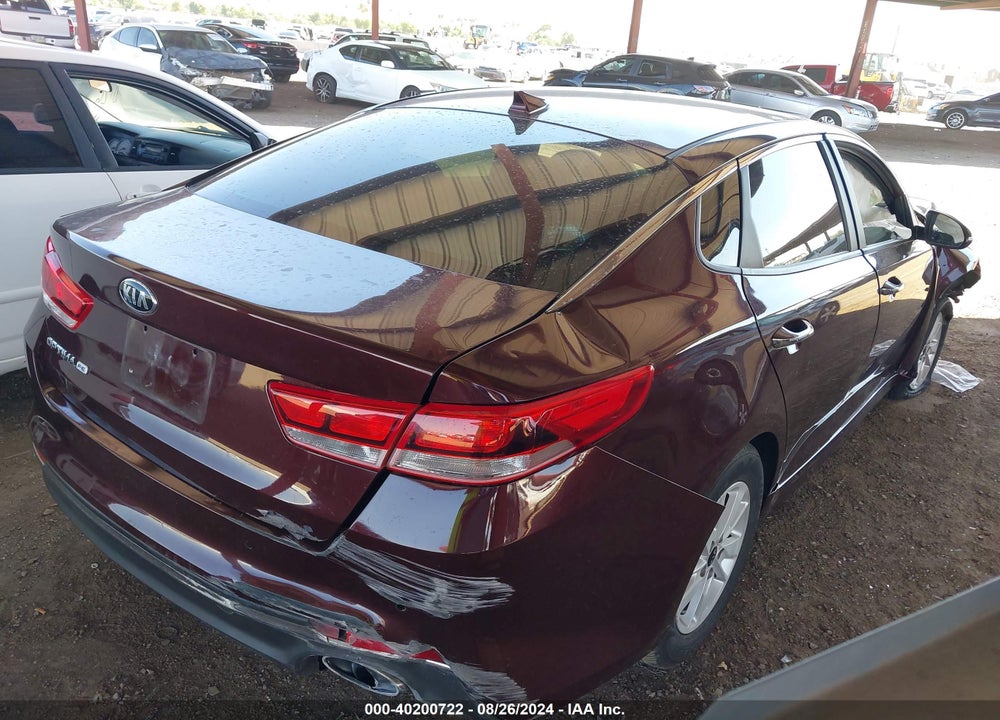 2018 KIA OPTIMA LX VIN: 5XXGT4L33JG218243