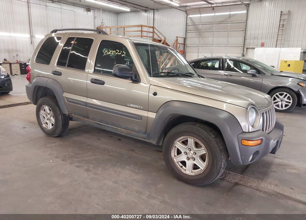 2004 JEEP LIBERTY SPORT VIN: 1J4GL48K14W110636