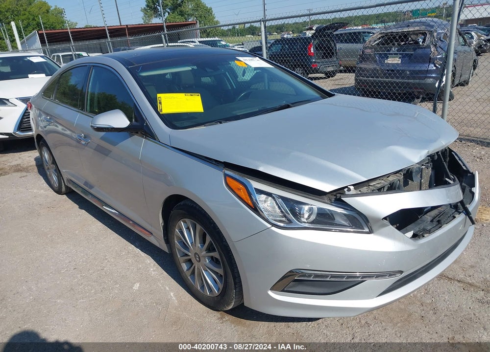 2015 HYUNDAI SONATA LIMITED VIN: 5NPE34AF6FH106195