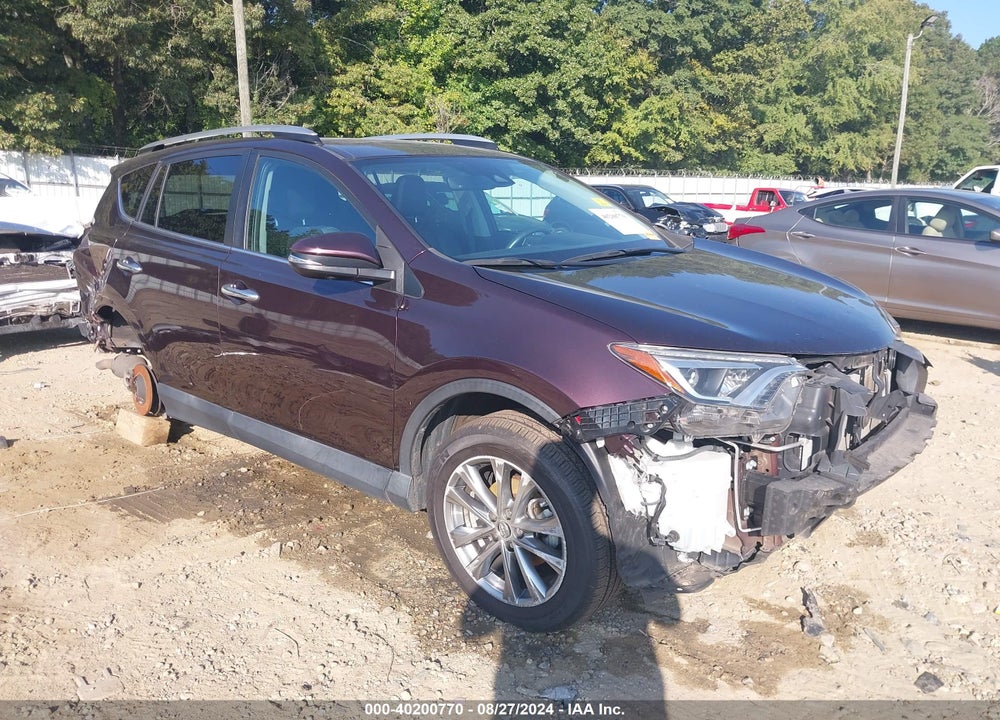 2017 TOYOTA RAV4 LIMITED VIN: 2T3YFREV8HW318126