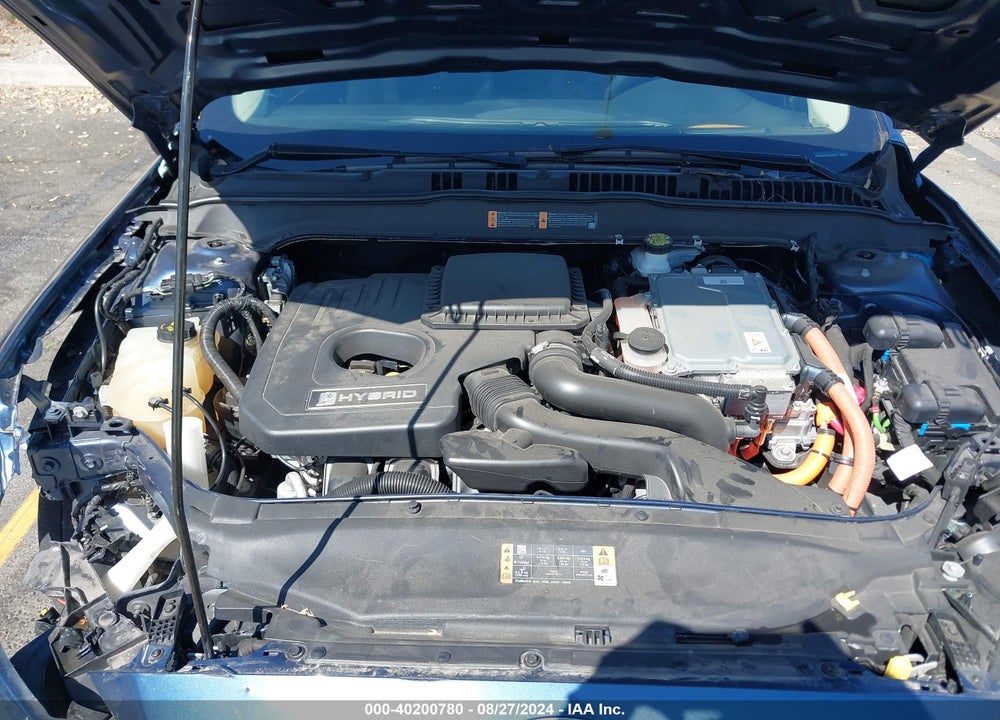 2019 FORD FUSION HYBRID SE VIN: 3FA6P0LU7KR100559