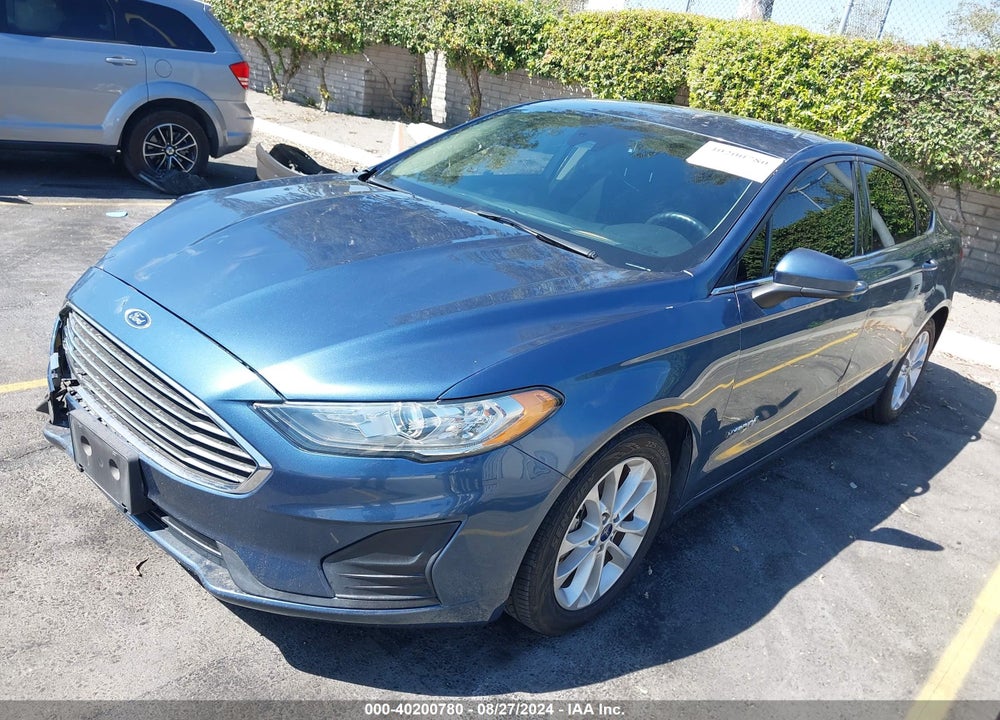 2019 FORD FUSION HYBRID SE VIN: 3FA6P0LU7KR100559