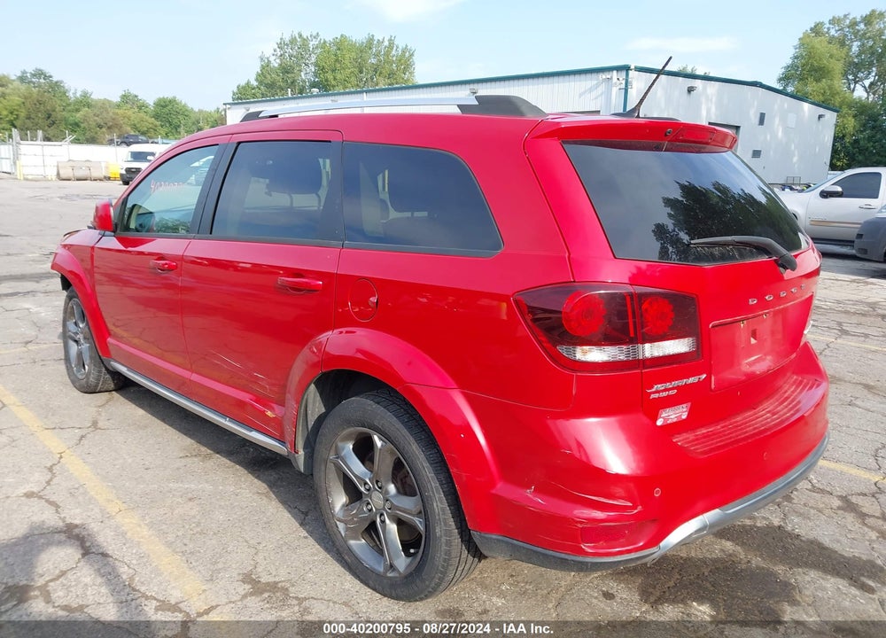 2015 DODGE JOURNEY CROSSROAD VIN: 3C4PDDGG8FT607448