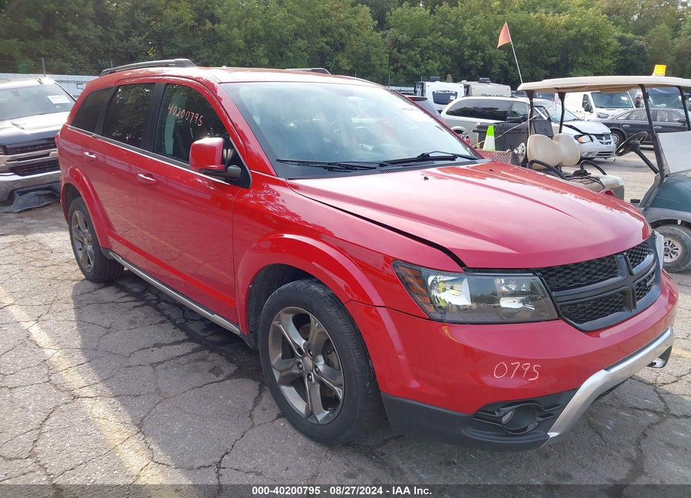 2015 DODGE JOURNEY CROSSROAD VIN: 3C4PDDGG8FT607448