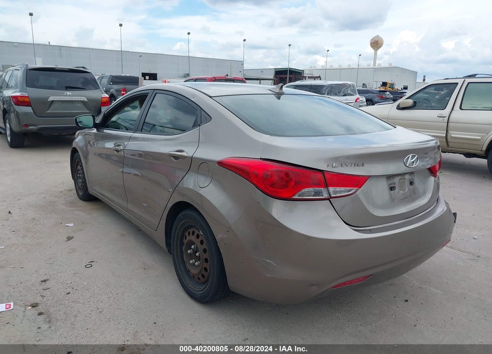 2011 HYUNDAI ELANTRA GLS VIN: 5NPDH4AE7BH061220
