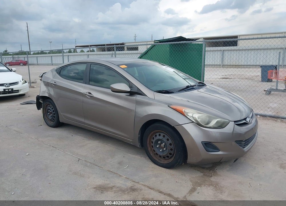 2011 HYUNDAI ELANTRA GLS VIN: 5NPDH4AE7BH061220