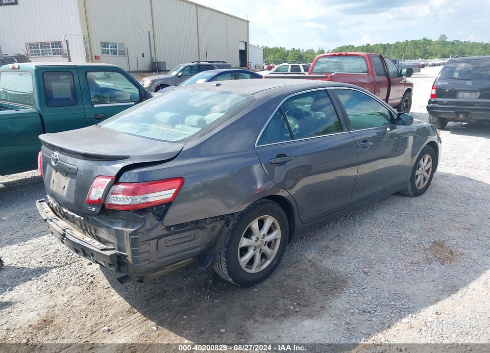 2011 TOYOTA CAMRY VIN: 4T4BF3EK3BR124943