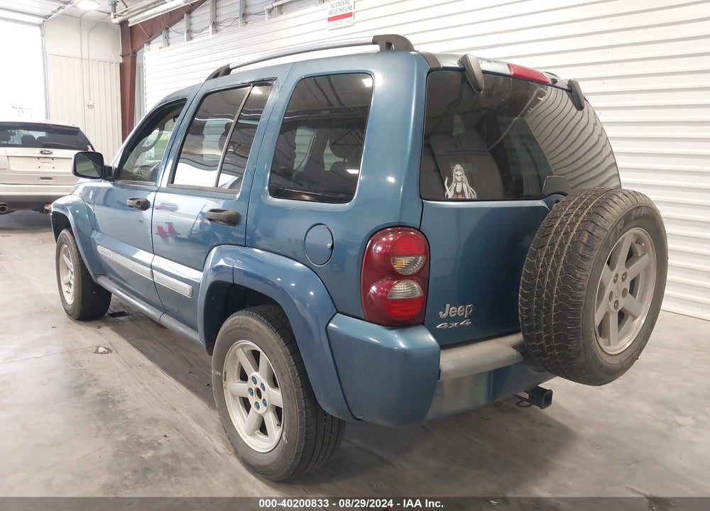 2005 JEEP LIBERTY LIMITED EDITION VIN: 1J8GL58K65W681593