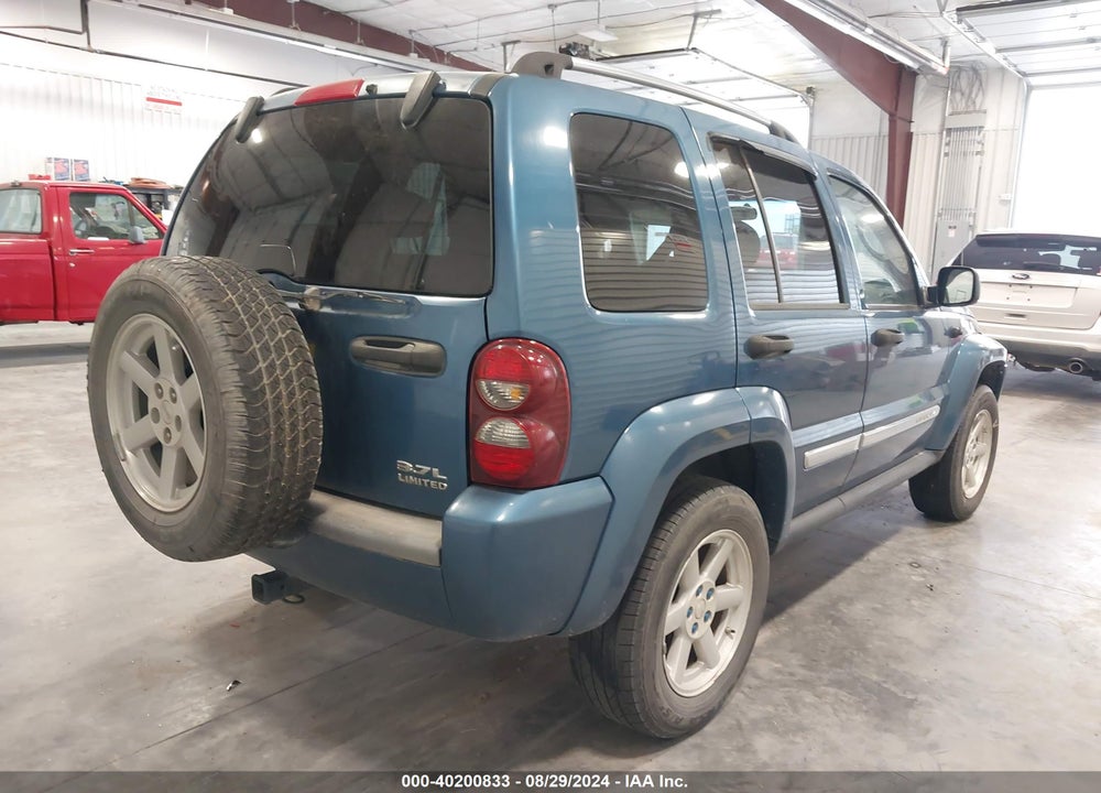 2005 JEEP LIBERTY LIMITED EDITION VIN: 1J8GL58K65W681593