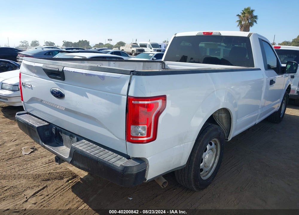 2016 FORD F-150 XL VIN: 1FTMF1C89GKE04436