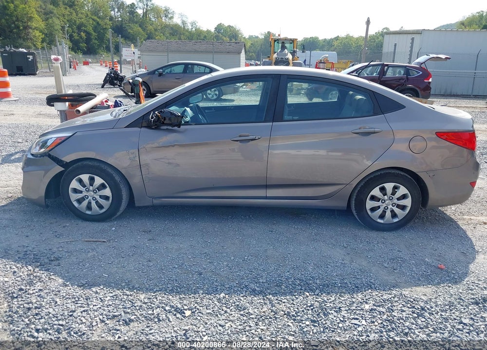 2017 HYUNDAI ACCENT SE VIN: KMHCT4AE5HU368258