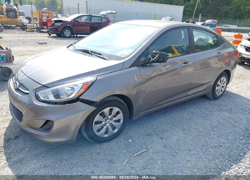 2017 HYUNDAI ACCENT SE VIN: KMHCT4AE5HU368258