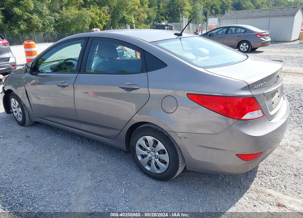 2017 HYUNDAI ACCENT SE VIN: KMHCT4AE5HU368258