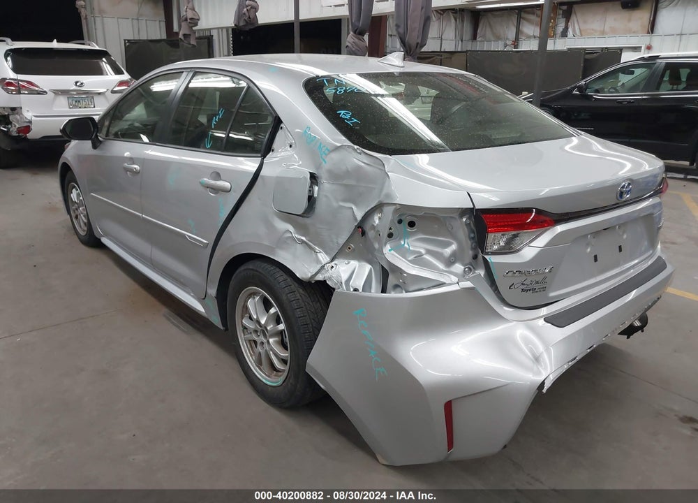 2022 TOYOTA COROLLA HYBRID LE VIN: JTDEAMDE3N3005392