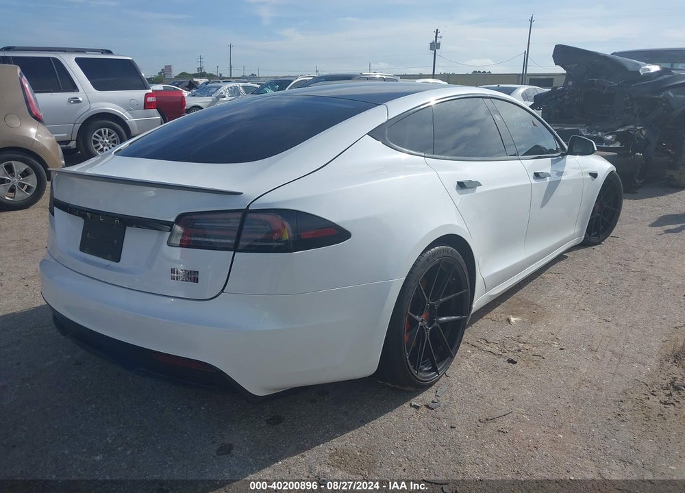 2023 TESLA MODEL S PLAID TRI MOTOR ALL-WHEEL DRIVE VIN: 5YJSA1E60PF516671