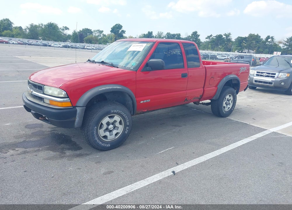 2003 CHEVROLET S-10 LS VIN: 1GCCT19X938126955