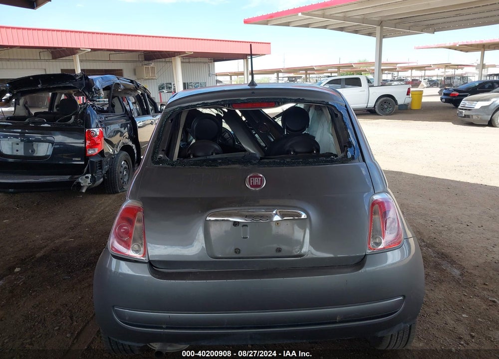 2012 FIAT 500 POP VIN: 3C3CFFAR4CT117068