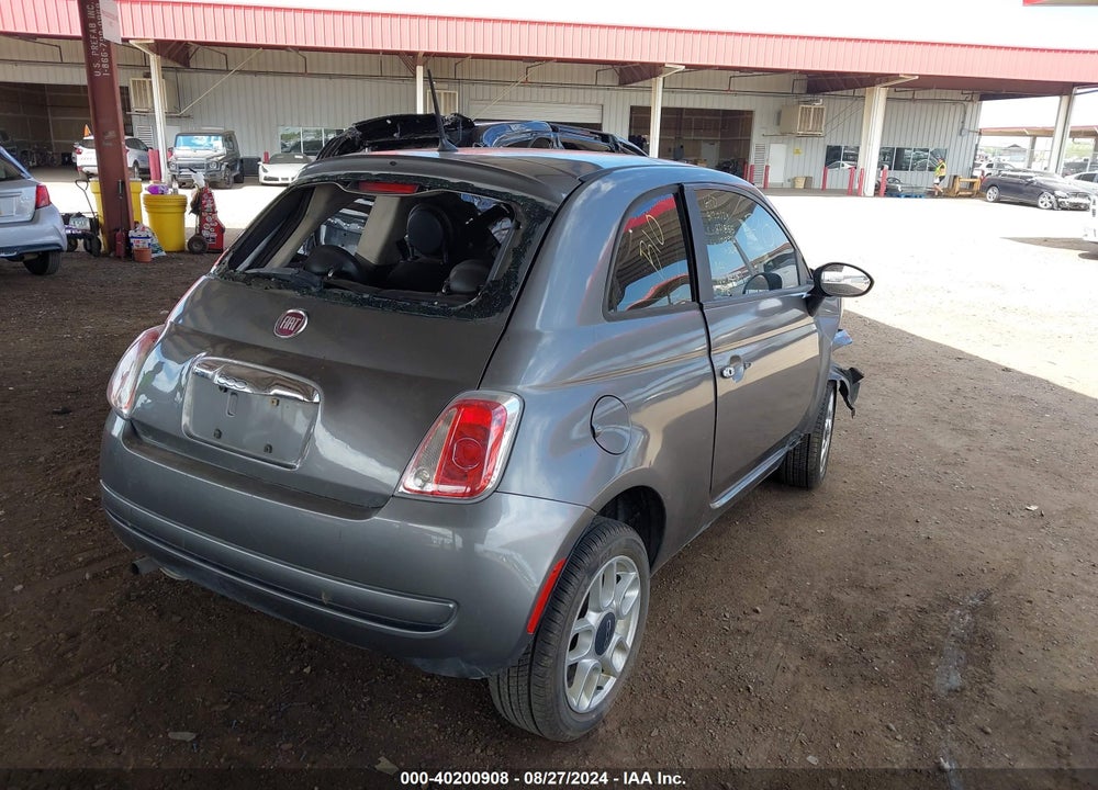 2012 FIAT 500 POP VIN: 3C3CFFAR4CT117068