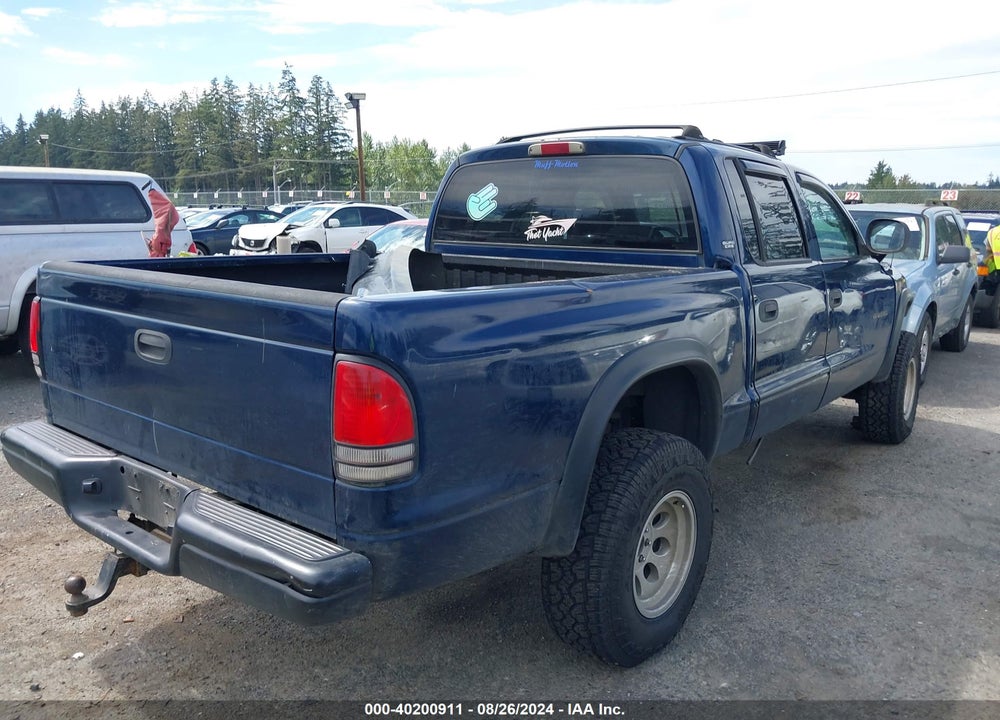 2000 DODGE DAKOTA SLT/SPORT VIN: 1B7GG2AN9YS703502