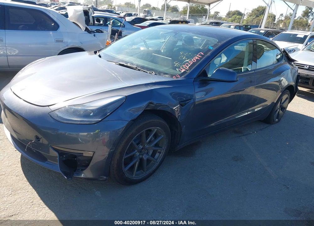 2023 TESLA MODEL 3 LONG RANGE DUAL MOTOR ALL-WHEEL DRIVE VIN: 5YJ3E1EB1PF660347