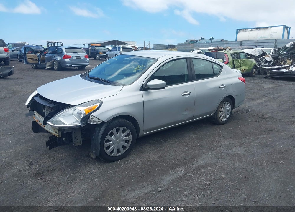 2018 NISSAN VERSA 1.6 SV VIN: 3N1CN7AP4JL824657
