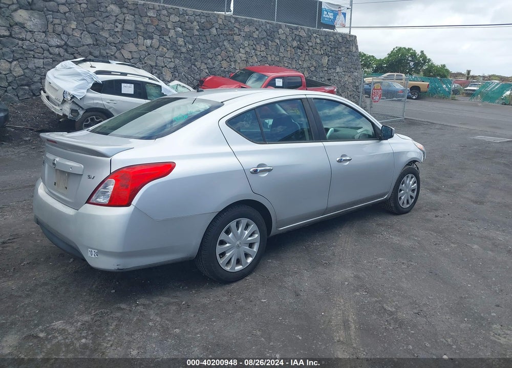 2018 NISSAN VERSA 1.6 SV VIN: 3N1CN7AP4JL824657