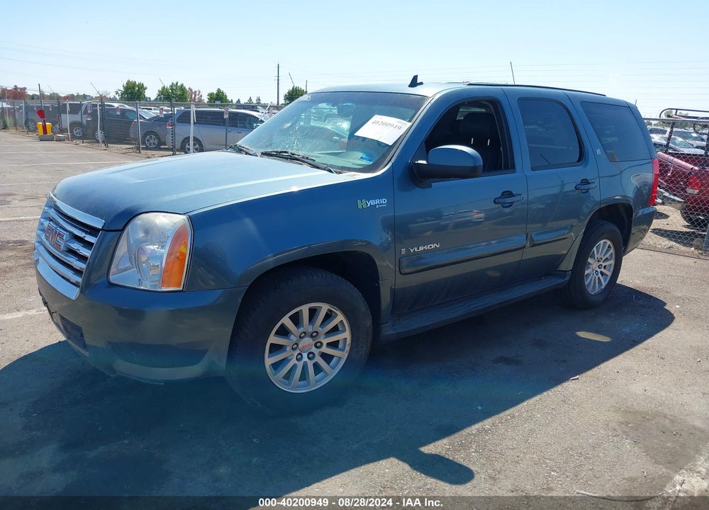2009 GMC YUKON HYBRID VIN: 1GKFK13549R220885