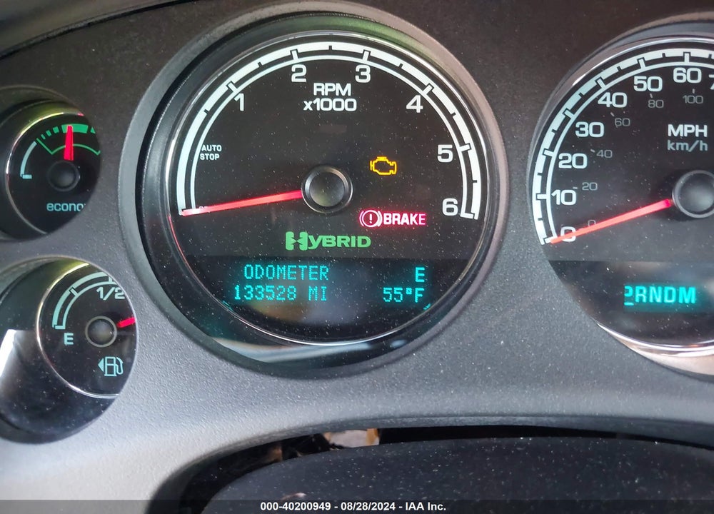 2009 GMC YUKON HYBRID VIN: 1GKFK13549R220885