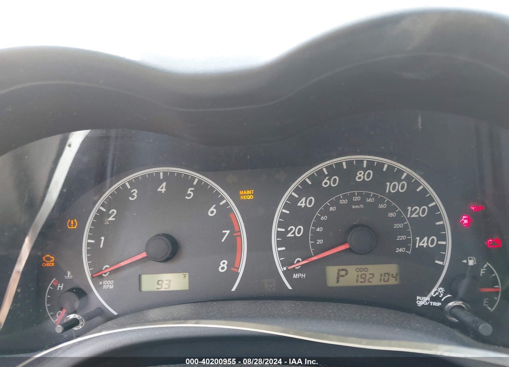 2011 TOYOTA COROLLA LE VIN: 2T1BU4EE3BC660616