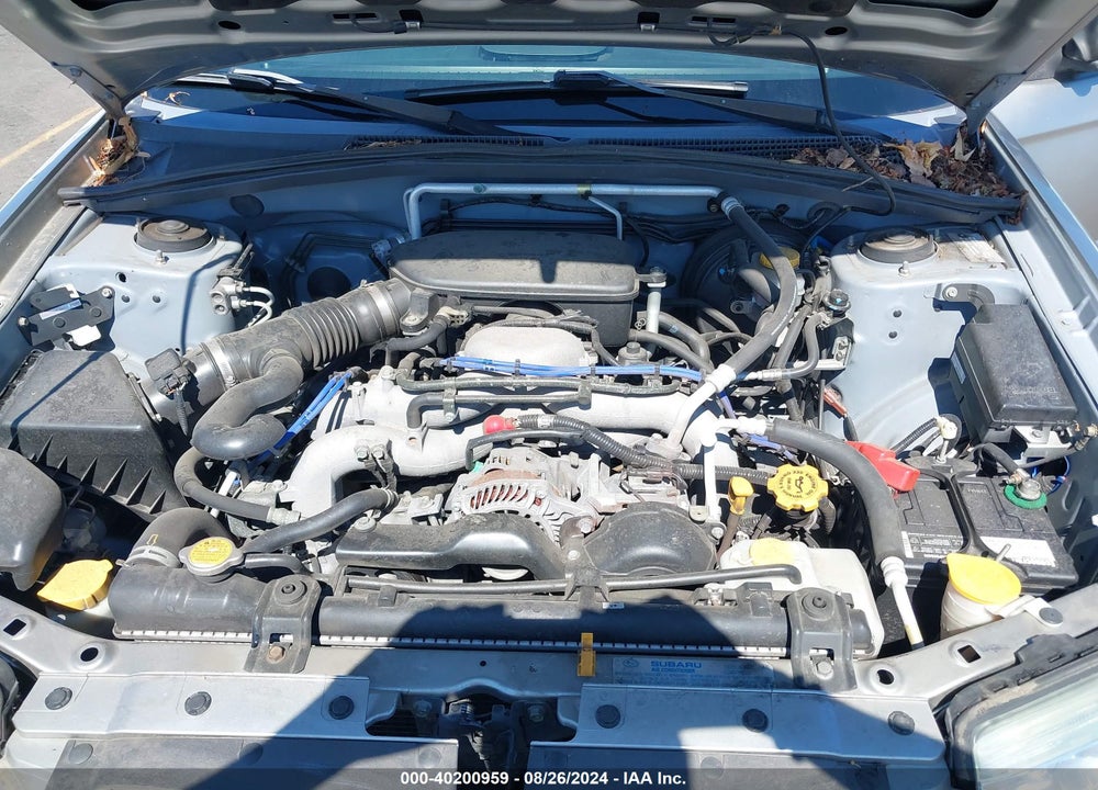 2006 SUBARU FORESTER 2.5X VIN: JF1SG63606H736718
