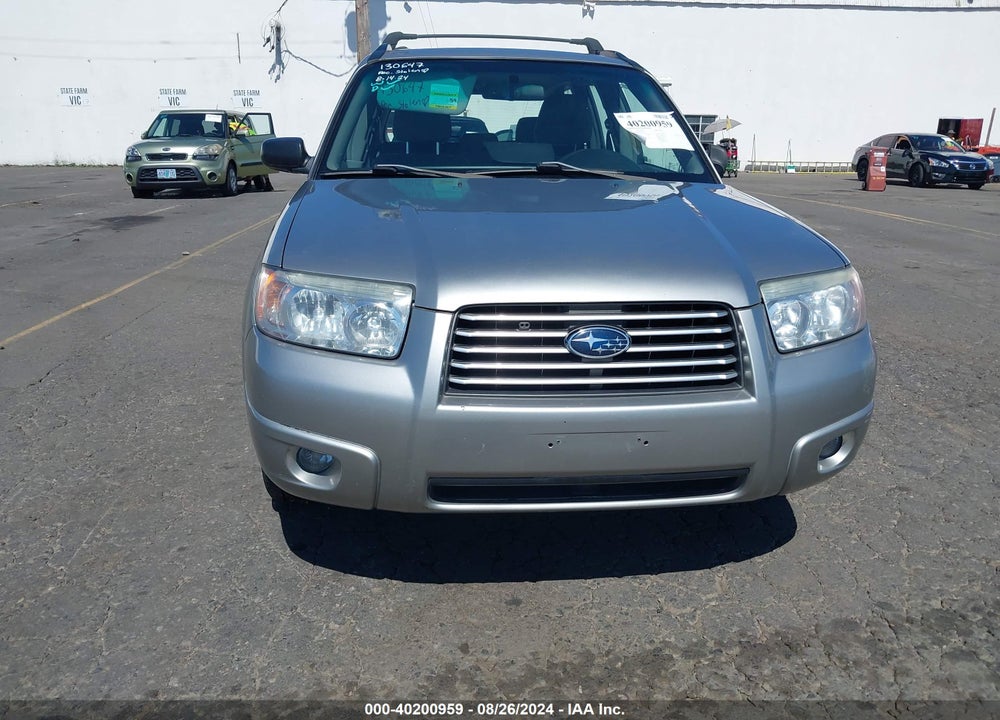 2006 SUBARU FORESTER 2.5X VIN: JF1SG63606H736718