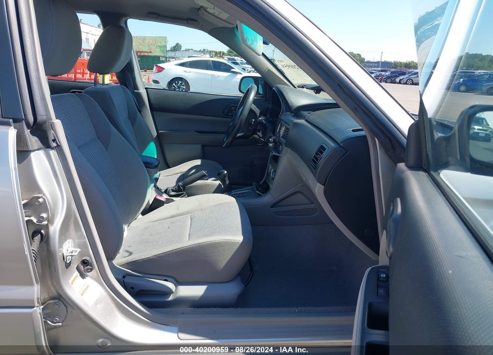 2006 SUBARU FORESTER 2.5X VIN: JF1SG63606H736718