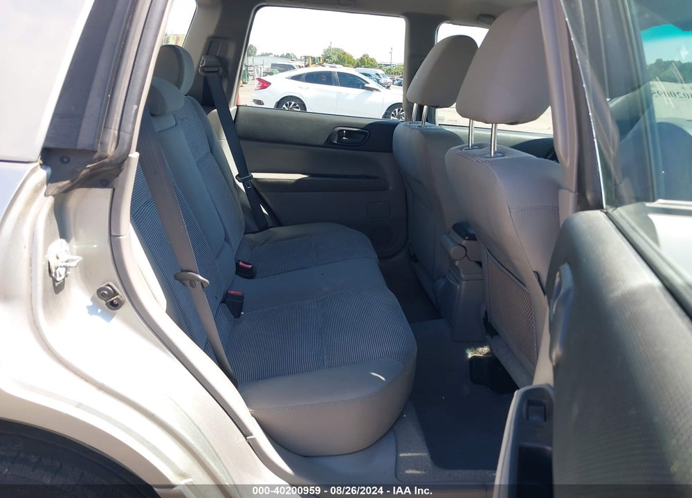 2006 SUBARU FORESTER 2.5X VIN: JF1SG63606H736718