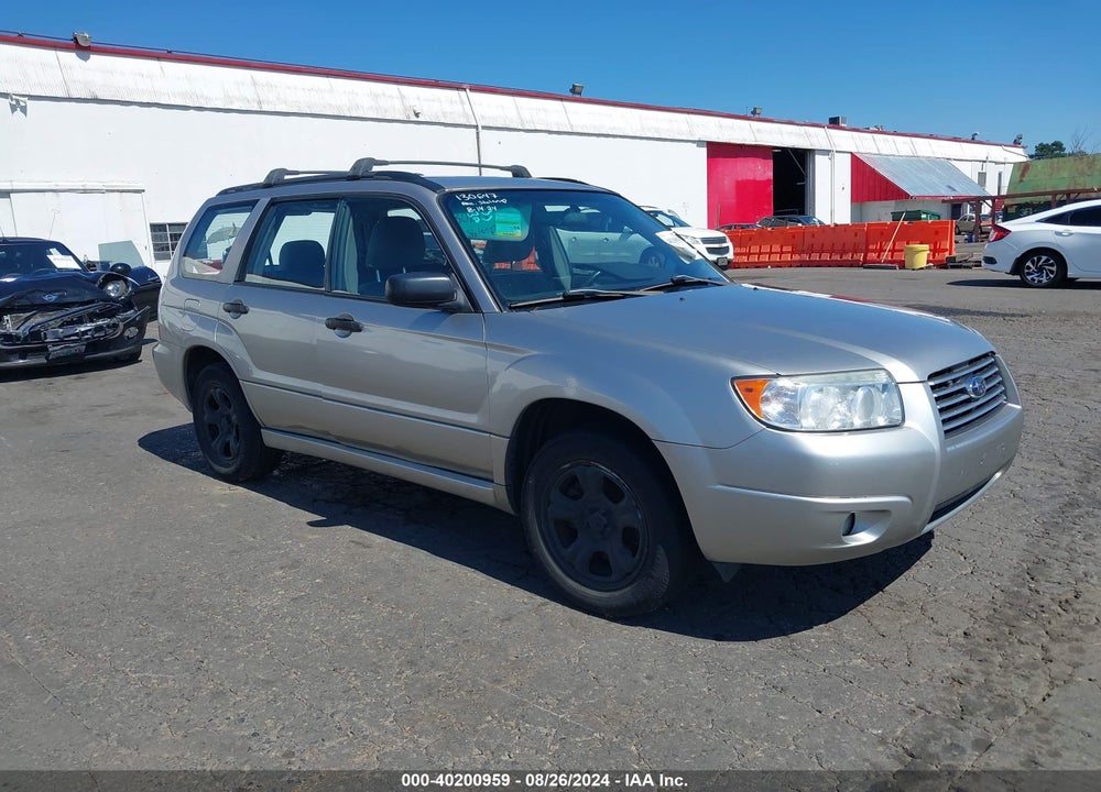 2006 SUBARU FORESTER 2.5X VIN: JF1SG63606H736718
