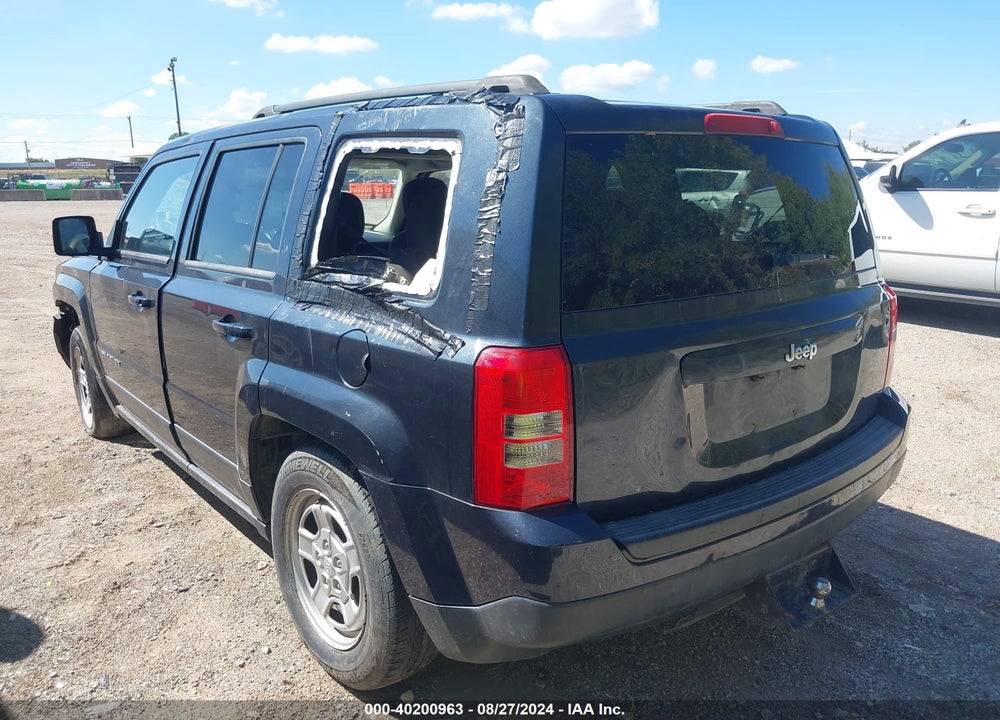 2014 JEEP PATRIOT SPORT VIN: 1C4NJPBA7ED522058