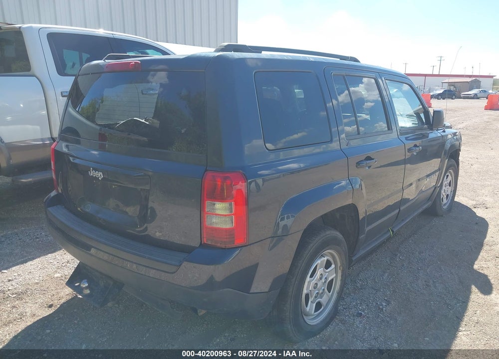2014 JEEP PATRIOT SPORT VIN: 1C4NJPBA7ED522058